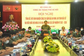 Công an Hà Nội góp phần quan trọng vào thành công của cuộc bầu cử 