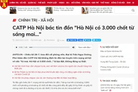 Nói không với tiếp tay lan truyền tin xấu, độc trong trận chiến “đánh giặc” Covid-19 