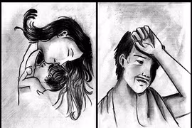 Bộ tranh “Cha yêu con theo cách của cha” gây xúc động mạnh