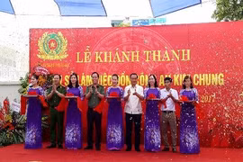 Đồn Công an Kim Chung, huyện Đông Anh có trụ sở làm việc mới 