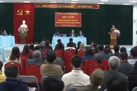 Đơn vị bầu cử số 5 tiếp xúc cử tri tại huyện Đan Phượng và quận Bắc Từ Liêm