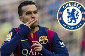 Chelsea gây sốc khi Pedro tới London kiểm tra y tế