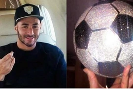 Benzema làm trái bóng kim cương, đắt nhất thế giới