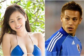 Người mẫu nóng bỏng nhất Nhật Bản sẵn sàng "hiến dâng" cho Keisuke Honda