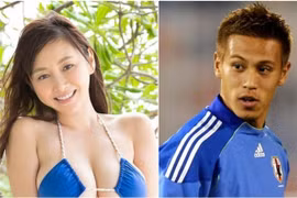 Người mẫu nóng bỏng nhất Nhật Bản sẵn sàng "hiến dâng" cho Keisuke Honda