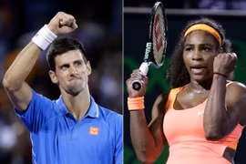 Serena và Djokovic là những hạt giống hàng đầu tại Mỹ mở rộng 2015