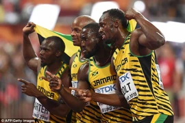 Bolt hoàn tất hat-trick HCV tại giải Điền kinh VĐTG