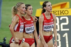 Hài hước với tình huống ăn mừng quá sớm, VĐV tuột mất huy chương