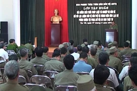 Nâng cao nghiệp vụ cho lực lượng bảo vệ dân phố 