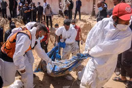 Phát hiện gần 300 thi thể trong mộ tập thể ở bệnh viện Gaza