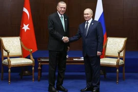 Tổng thống Nga Putin chúc mừng sinh nhật 'người bạn thân' Erdogan