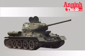 [Infographic] T-34-85 xe tăng tốt nhất trong Thế chiến thứ 2