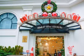 Rộn ràng "Đón Giáng sinh- Chào Năm mới" tại các khu đô thị Vinhomes