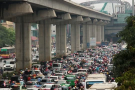 Cảnh báo ô nhiễm không khí ở Hà Nội