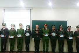 CATP Hà Nội bế mạc lớp huấn luyện điều lệnh quân sự, võ thuật CAND khóa V