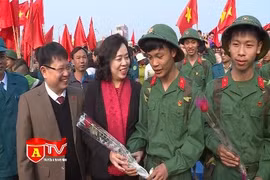 Thủ đô tưng bừng ngày hội tòng quân năm 2017