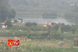 Kiểm tra xử lý vi phạm đất đai tại bãi giữa sông Hồng