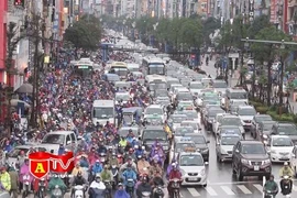 Xem các làn đường giao thông giờ cao điểm