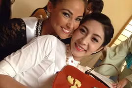 Hoa hậu Đặng Thu Thảo trải nghiệm trà đạo và làm bánh Nhật Bản