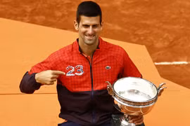 Djokovic vô địch Roland Garros, lập kỷ lục giành 23 Grand Slam