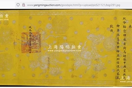 Sẽ xây dựng phương án để đưa các đạo sắc phong Việt Nam nhanh chóng "hồi hương"?