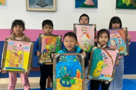 “Chạm vào nghệ thuật”, dự án nghệ thuật cộng đồng dành cho trẻ em