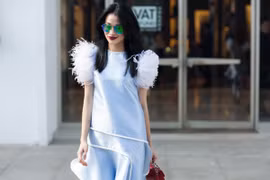 Người mẫu Thanh Trúc "tái xuất" sành điệu