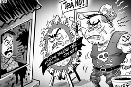 Cách xử lý khi bị côn đồ xiết nợ