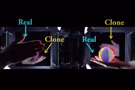  "Đụng chạm vào nhau" nhờ công nghệ tương tác ảo