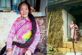 Người phụ nữ 35 năm không cắt tóc