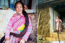 Người phụ nữ 35 năm không cắt tóc