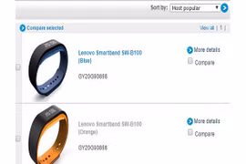 Smartband SW-B100 mới ra mắt của Lenovo có gì “hot”?