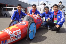 Việt Nam có 9 đội tham gia cuộc thi chế tạo xe tiết kiệm nhiên liệu