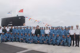 Kiểm tra khả năng sẵn sàng chiến đấu của Lữ đoàn tàu ngầm 189