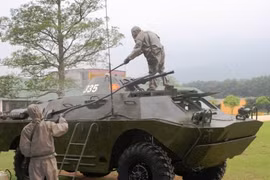 Tập huấn nâng cao cho cán bộ lực lượng Tăng - Thiết giáp toàn quân