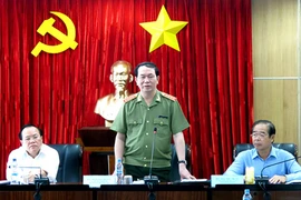 Bộ trưởng Trần Đại Quang làm việc với các tỉnh về tăng cường đảm bảo ANTT