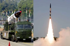 Ấn Độ phóng thử thành công tên lửa đạn đạo có thể mang đầu đạn hạt nhân 