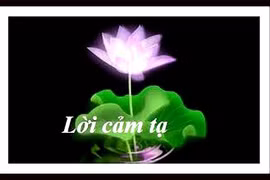 Lời cảm ơn