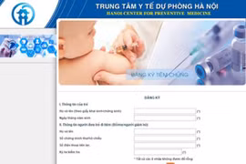 Audio3-5-2016: Hà Nội tiếp nhận đăng ký tiêm 5.500 liều vacine Pentaxim từ ngày 5-5