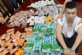 Hà Nội: Bắt 'nóng' đối tượng vận chuyển trên 18kg ma túy các loại