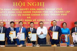 Hà Nội bổ nhiệm một loạt lãnh đạo cấp sở