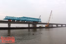 Hải Phòng: Hợp long cầu vượt biển dài nhất Đông Nam Á