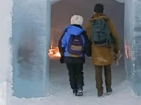 Khách sạn làm từ băng tuyết