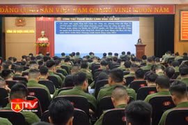 Đẩy mạnh ứng dụng công nghệ thông tin vào các mặt công tác công an