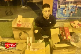 Đến chung cư rao bán hàng nghìn bao thuốc lá nhập lậu