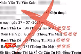 Cảnh giác với thủ đoạn lừa đảo "cho số" đánh lô, đề trên mạng xã hội