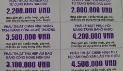 Buông thả đã đời, vài triệu là vá xong "đời con gái"?