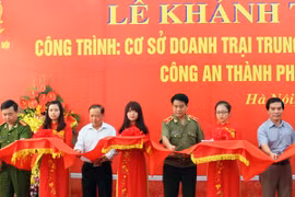 Khánh thành trụ sở doanh trại Trung đoàn Cảnh sát Cơ động