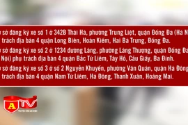 CATP Hà Nội tổ chức lại cơ sở đăng ký phương tiện giao thông