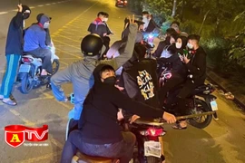 Gia tăng tình trạng thanh thiếu niên sử dụng vũ khí gây rối trật tự công cộng